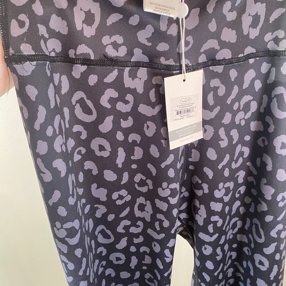 NWT Mudpie Ziggy Leggings in Black Leopard - Picture 3 of 8